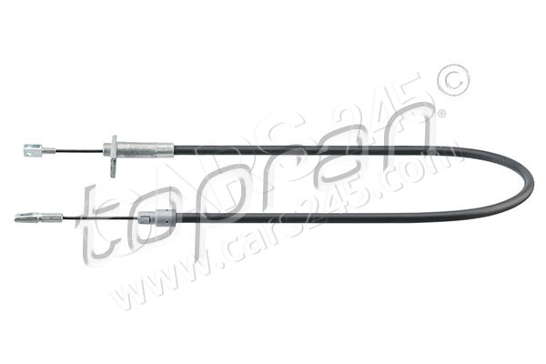 Cable Pull, parking brake TOPRAN 401276