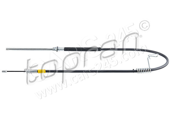 Cable Pull, parking brake TOPRAN 302072