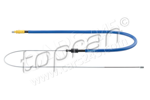 Cable Pull, parking brake TOPRAN 721670