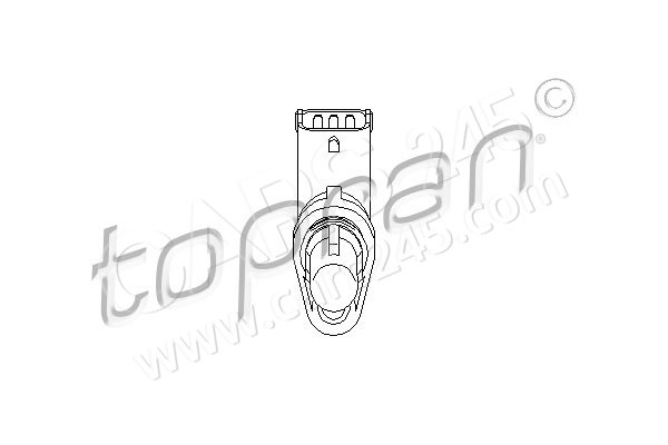 Sensor, camshaft position TOPRAN 207847