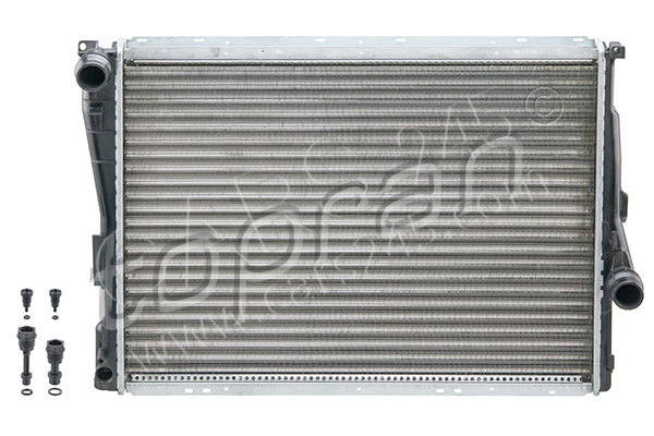 Radiator, engine cooling TOPRAN 502278