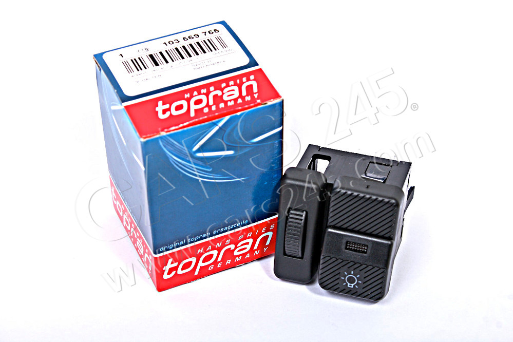 Switch, headlight TOPRAN 103569 3