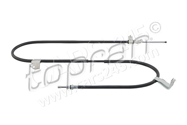 Cable Pull, parking brake TOPRAN 701639