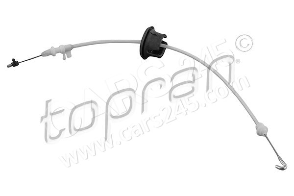 Cable Pull, door release TOPRAN 118407 2