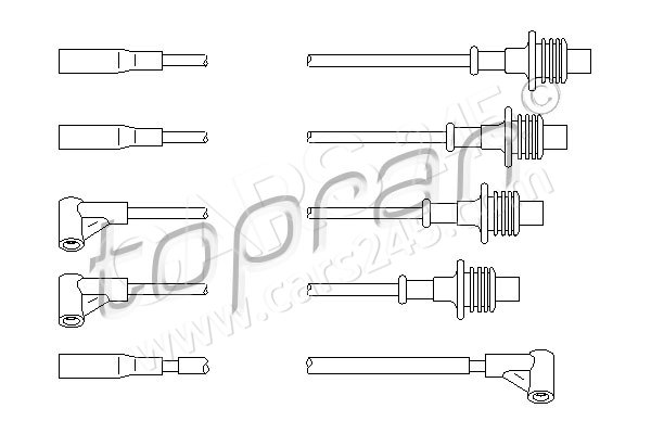 Ignition Cable Kit TOPRAN 721500