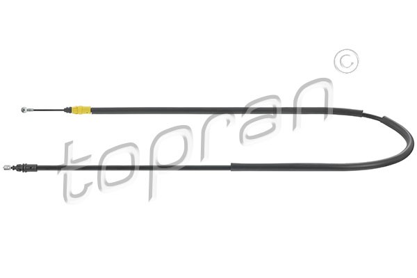 Cable Pull, parking brake TOPRAN 207387 2