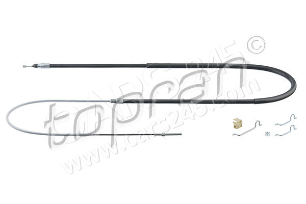 Cable Pull, parking brake TOPRAN 501091