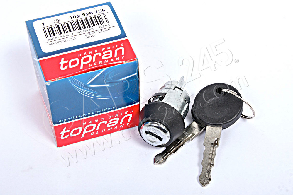 Lock Cylinder, ignition lock TOPRAN 102926 3