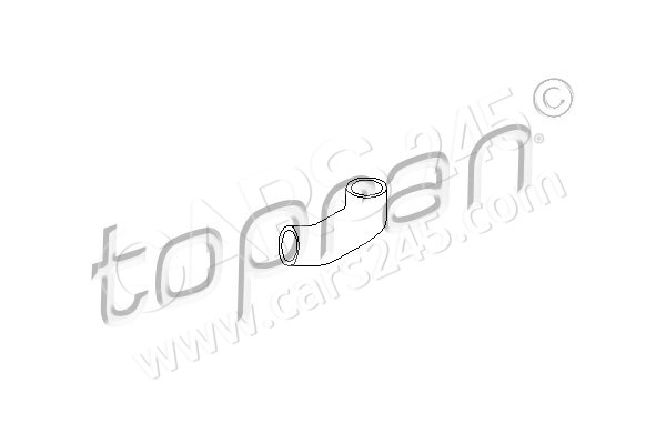 Radiator Hose TOPRAN 205720