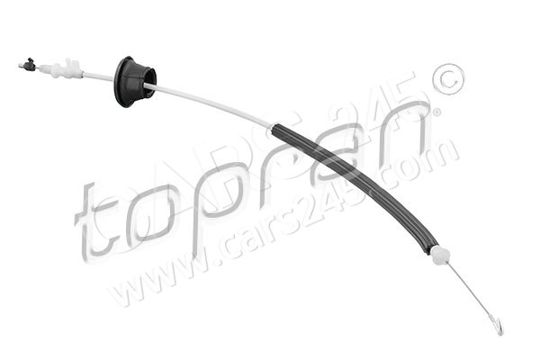 Cable Pull, door release TOPRAN 118370
