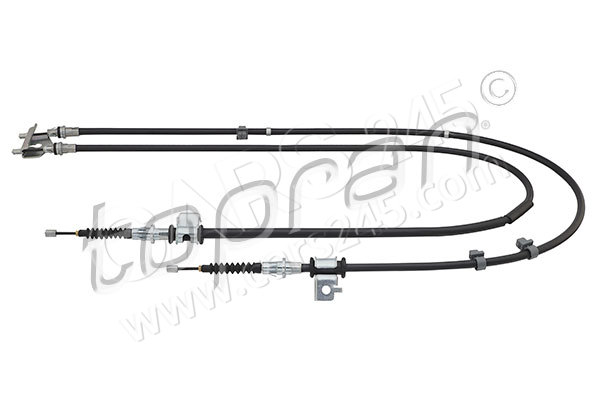 Cable Pull, parking brake TOPRAN 304737