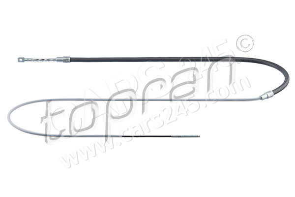 Cable Pull, parking brake TOPRAN 501093