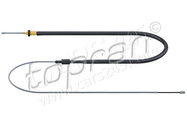 Cable Pull, parking brake TOPRAN 723563