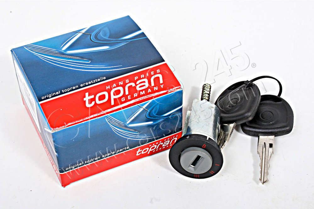 Lock Cylinder, ignition lock TOPRAN 205654 3