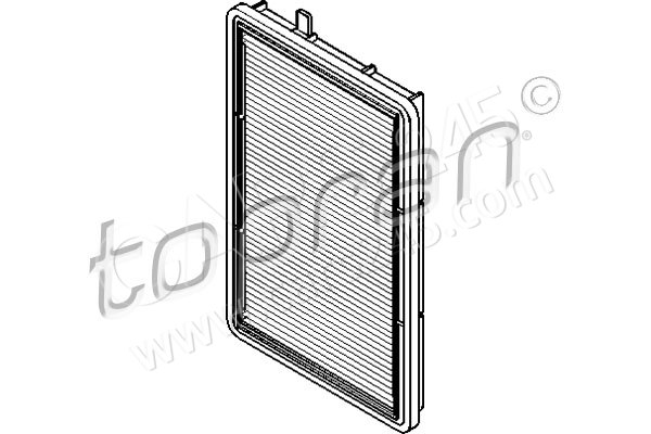 Filter, interior air TOPRAN 500219