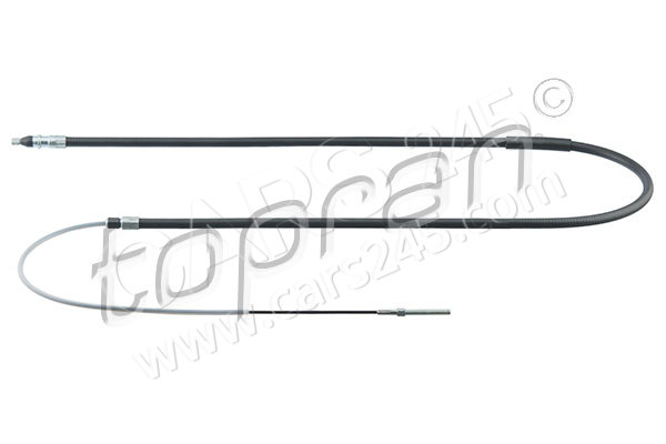 Cable Pull, parking brake TOPRAN 501098