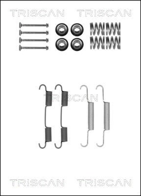 Accessory Kit, parking brake shoes TRISCAN 8105142568