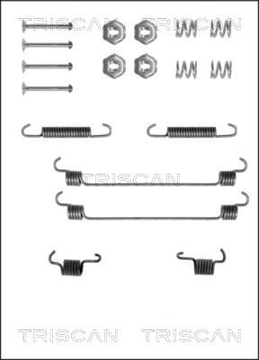 Accessory Kit, brake shoes TRISCAN 8105102525