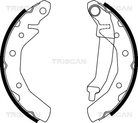 Brake Shoe Set TRISCAN 810021610