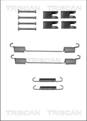 Accessory Kit, brake shoes TRISCAN 8105102601