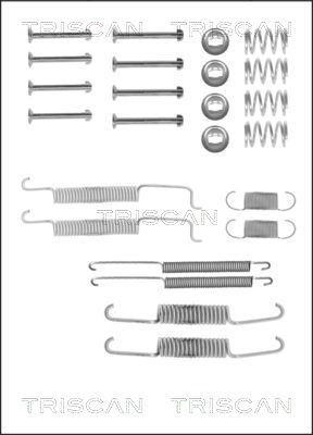 Accessory Kit, brake shoes TRISCAN 8105292421