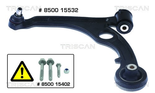 Control/Trailing Arm, wheel suspension TRISCAN 850015532