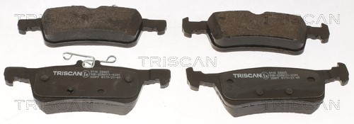 Brake Pad Set, disc brake TRISCAN 811028065