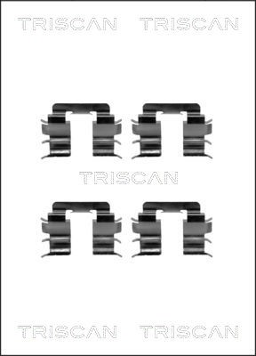 Accessory Kit, disc brake pad TRISCAN 8105141587
