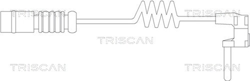 Warning Contact, brake pad wear TRISCAN 811523013