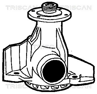 Water Pump, engine cooling TRISCAN 860011888 2