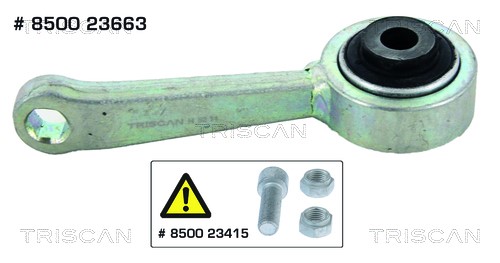 Link/Coupling Rod, stabiliser bar TRISCAN 850023663