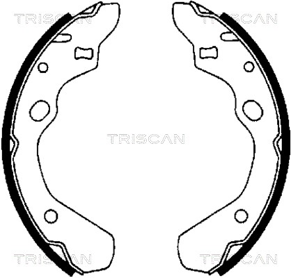 Brake Shoe Set TRISCAN 810050500
