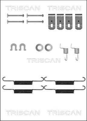 Accessory Kit, parking brake shoes TRISCAN 8105402541