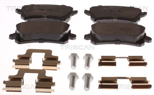 Brake Pad Set, disc brake TRISCAN 811029077