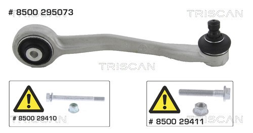 Control/Trailing Arm, wheel suspension TRISCAN 8500295073