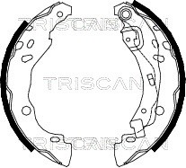 Brake Shoe Set TRISCAN 810025001