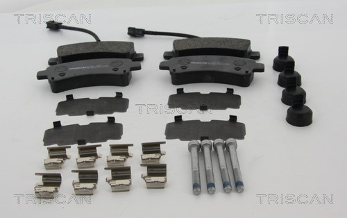 Brake Pad Set, disc brake TRISCAN 811010607