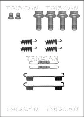 Accessory Kit, parking brake shoes TRISCAN 8105232565