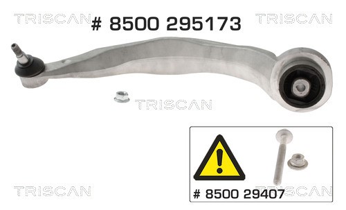 Control/Trailing Arm, wheel suspension TRISCAN 8500295173