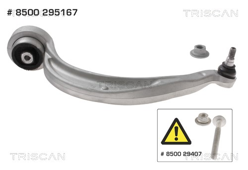 Control/Trailing Arm, wheel suspension TRISCAN 8500295167