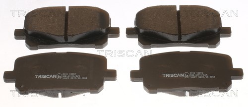 Brake Pad Set, disc brake TRISCAN 811013092 2