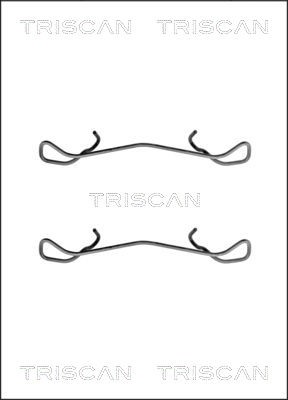 Accessory Kit, disc brake pad TRISCAN 8105281592