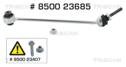 Link/Coupling Rod, stabiliser bar TRISCAN 850023685