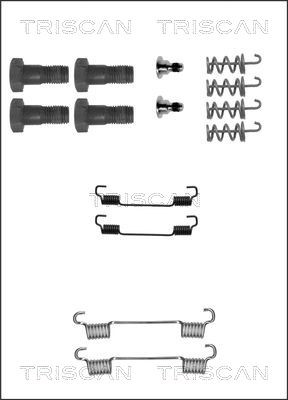 Accessory Kit, parking brake shoes TRISCAN 8105232555
