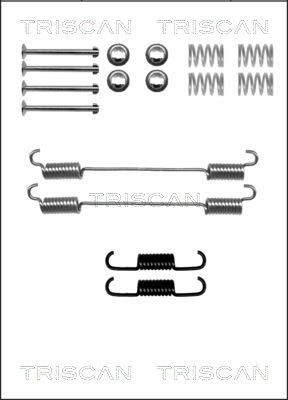 Accessory Kit, brake shoes TRISCAN 8105152558