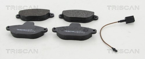 Brake Pad Set, disc brake TRISCAN 811015051