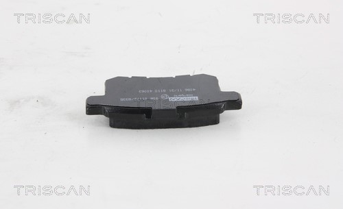 Brake Pad Set, disc brake TRISCAN 811040063 3