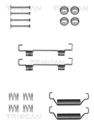 Accessory Kit, parking brake shoes TRISCAN 8105102628
