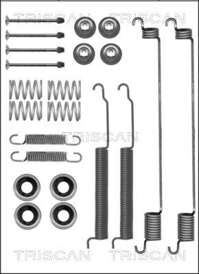 Accessory Kit, brake shoes TRISCAN 8105142566