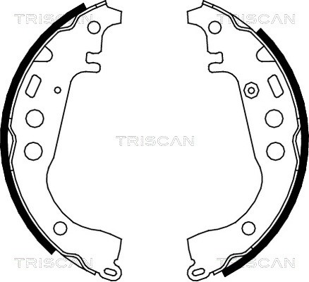 Brake Shoe Set TRISCAN 810013617